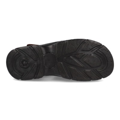 Sandalias piel Diprieto 47 Marron