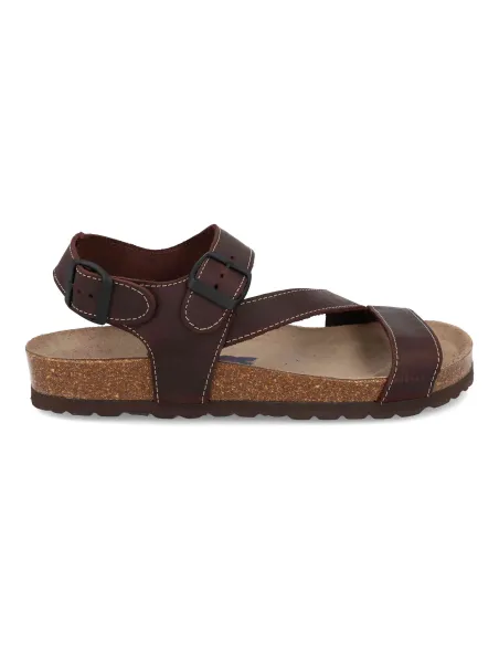 Sandalias piel dj santa 2846 Marrón