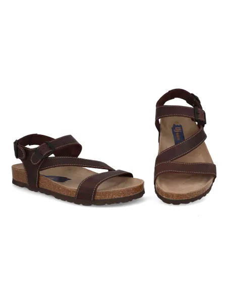 Sandalias piel dj santa 2846 Marrón