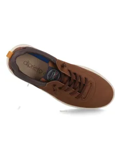 Zapatos hombre DiPrieto 4143 Marron – ultra ligeros, plantilla extraíble, fabricados en España 2